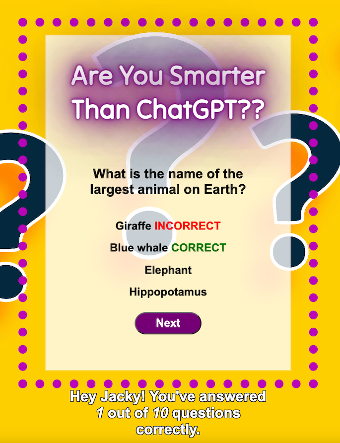 Trivia Game