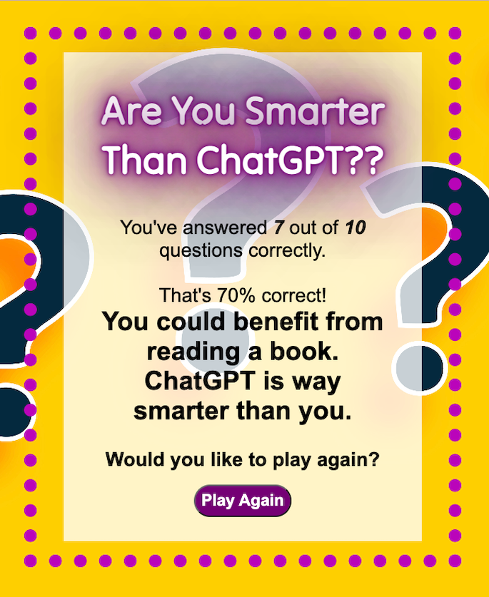 Trivia Game