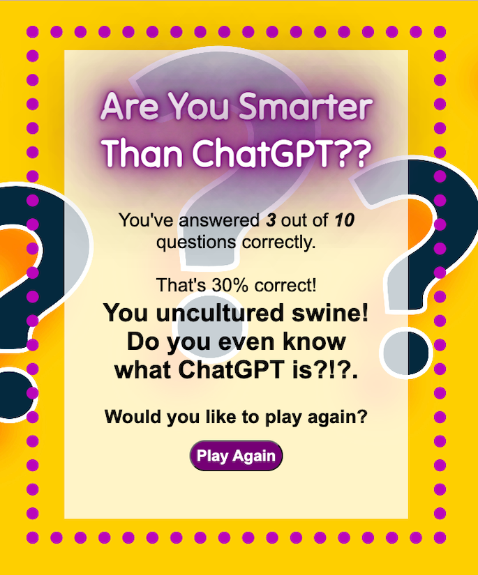 Trivia Game